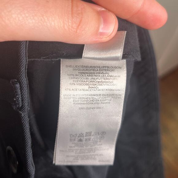 Brooks Brothers Black Wool Madison Fit Old Money Fly Zip Pleated Pants 36x30 - Picture 3 of 6